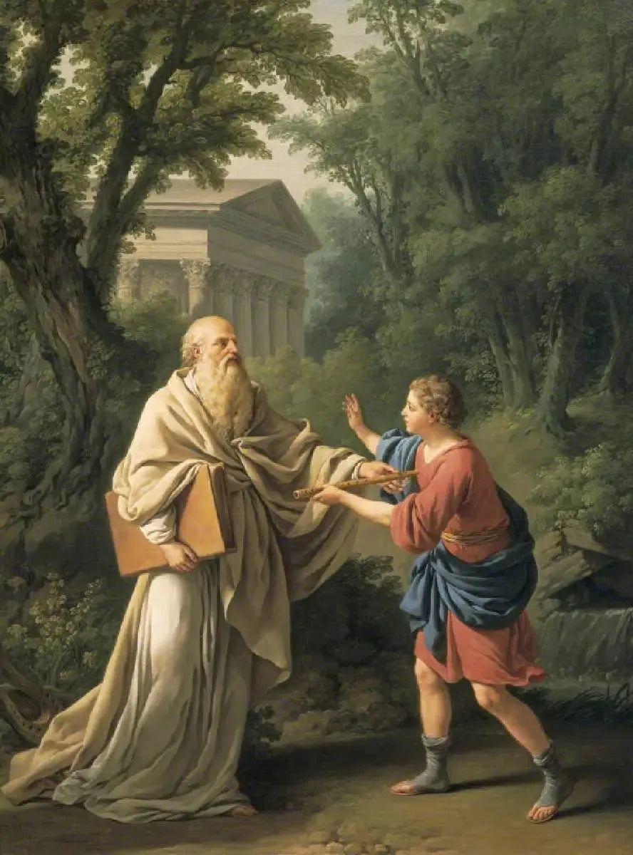 Télémaque og Termosiris - Louis Jean François Lagrenée