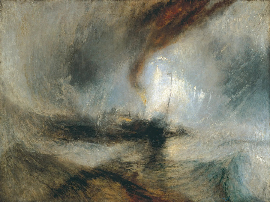 Snestorm på havet - J. M. W. Turner