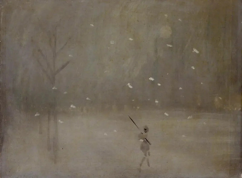 Snevejr: Nocturne - James Abbott McNeill Whistler
