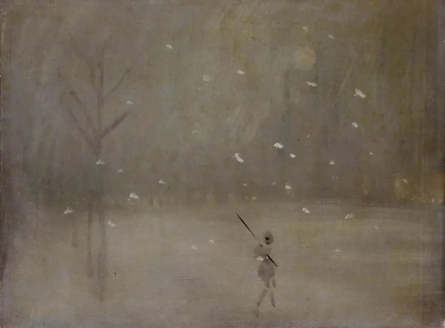 Snevejr: Nocturne - James Abbott McNeill Whistler