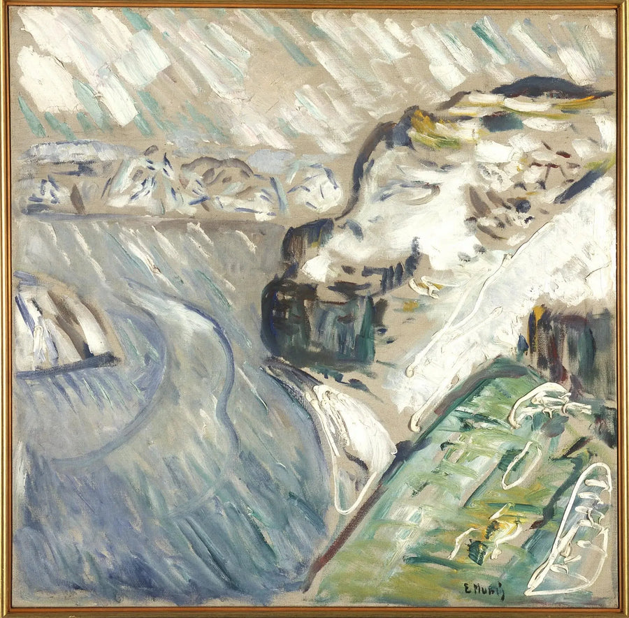 Snevejr over havet - Edvard Munch