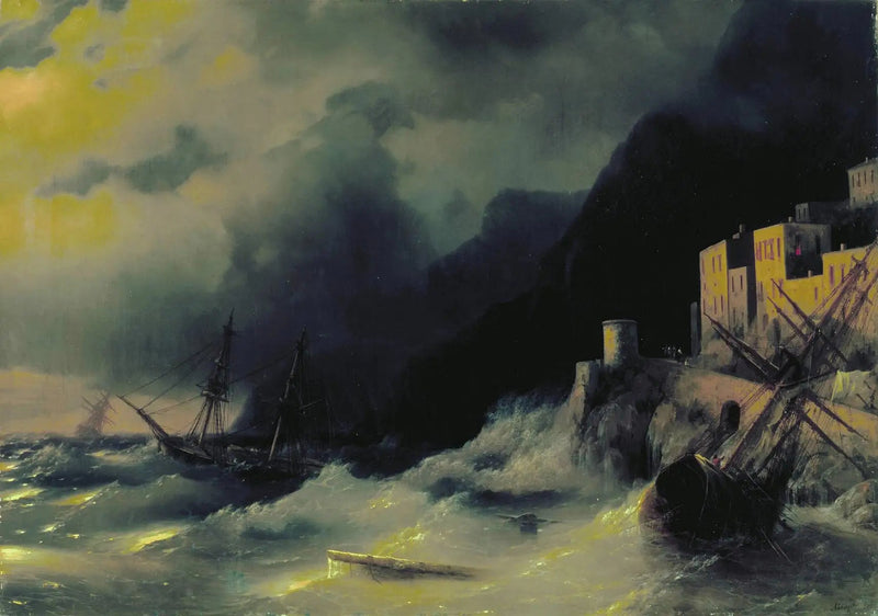 Havstorm - Ivan Aïvazovski