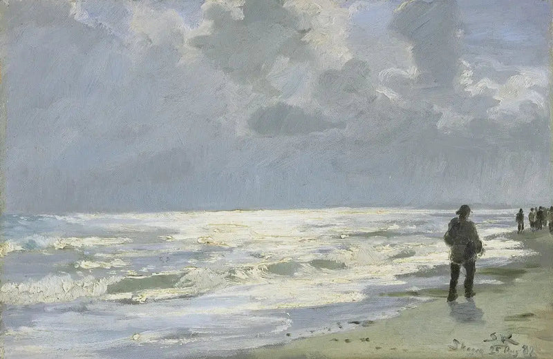 Storm på havet - Peder Severin Krøyer