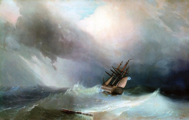 Storm - Ivan Aïvazovski