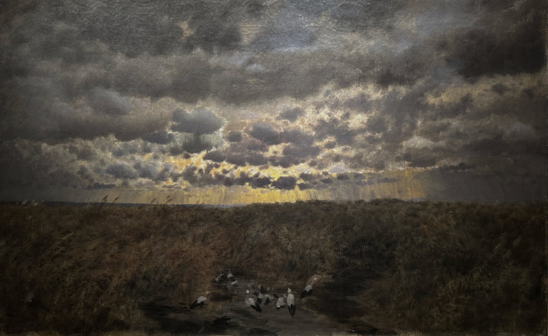 Den forestående storm - Giuseppe De Nittis