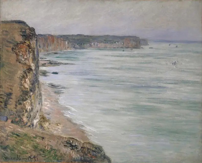 Stille vejr, Pourville - Claude Monet