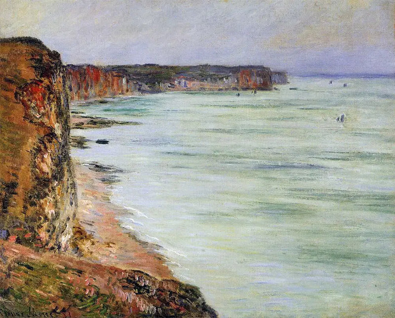 Stille vejr, Pourville - Claude Monet