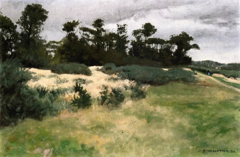 Grå vejr, Varengeville - Félix Vallotton