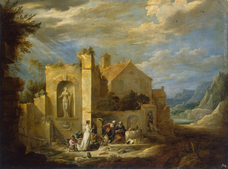 Fristelse af Saint Antoine - David Teniers den Yngre