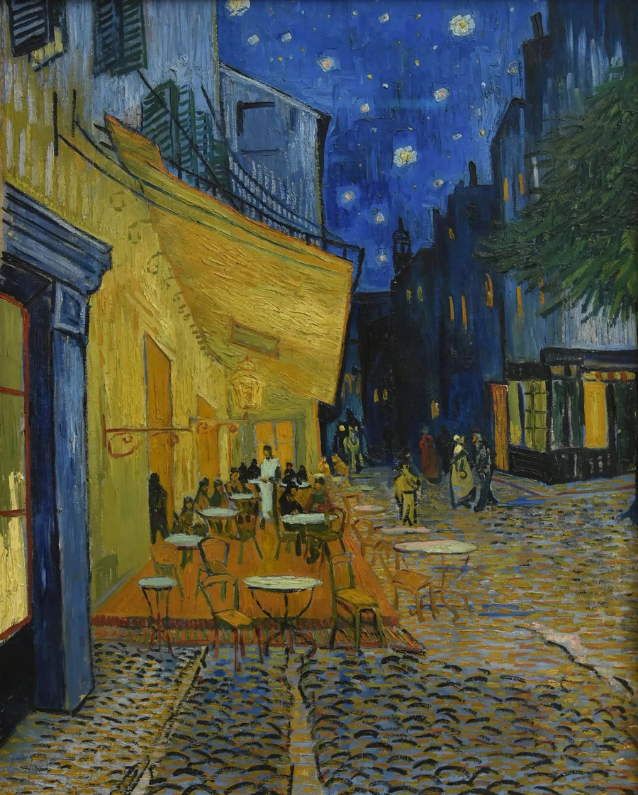 Caféterrasse om aftenen - Vincent van Gogh
