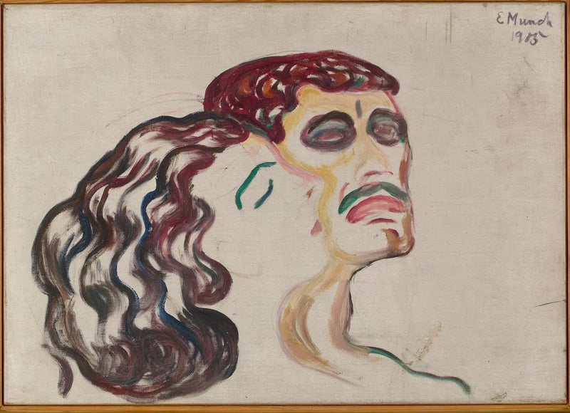 Hoved mod hoved - Edvard Munch
