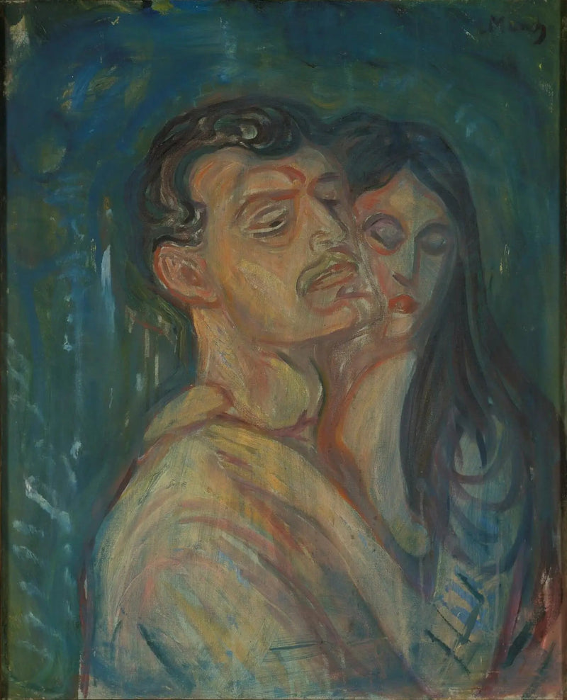 Hoved mod hoved - Edvard Munch