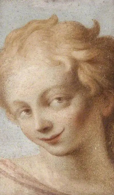 Englehoved - Antonio da Correggio