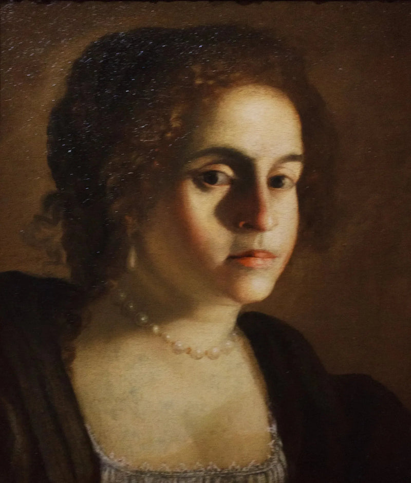 Hoved af en heltinde - Artemisia Gentileschi