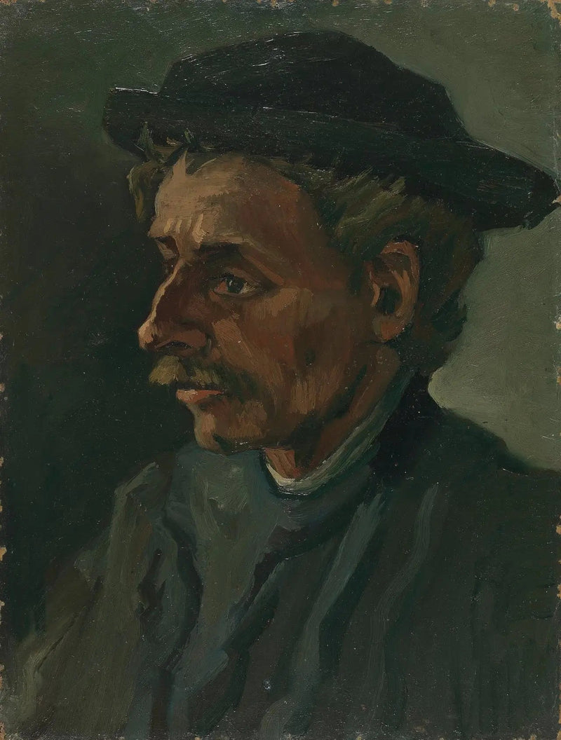 Mandehoved - Vincent van Gogh