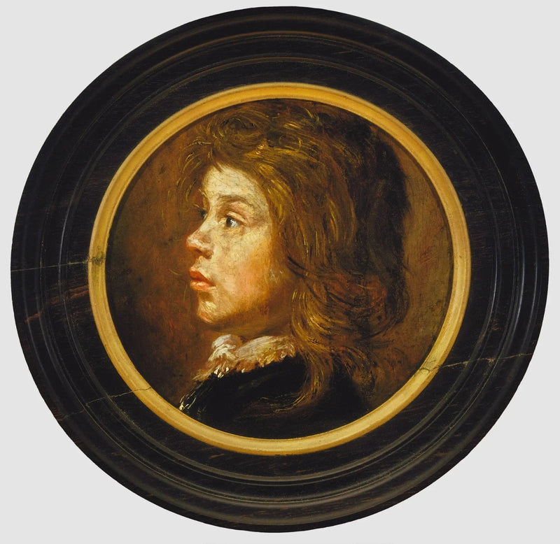 Hoved af en dreng vendt mod venstre - Frans Hals