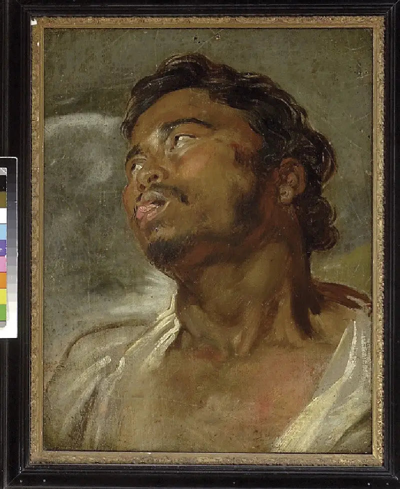 Hoved af en sort mand - Antoine van Dyck