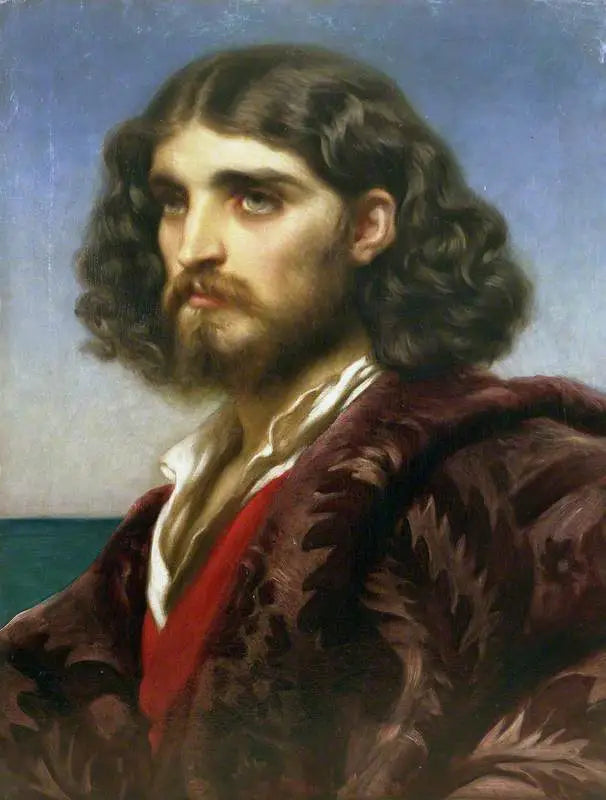 Italiensk hoved - Frederic Leighton