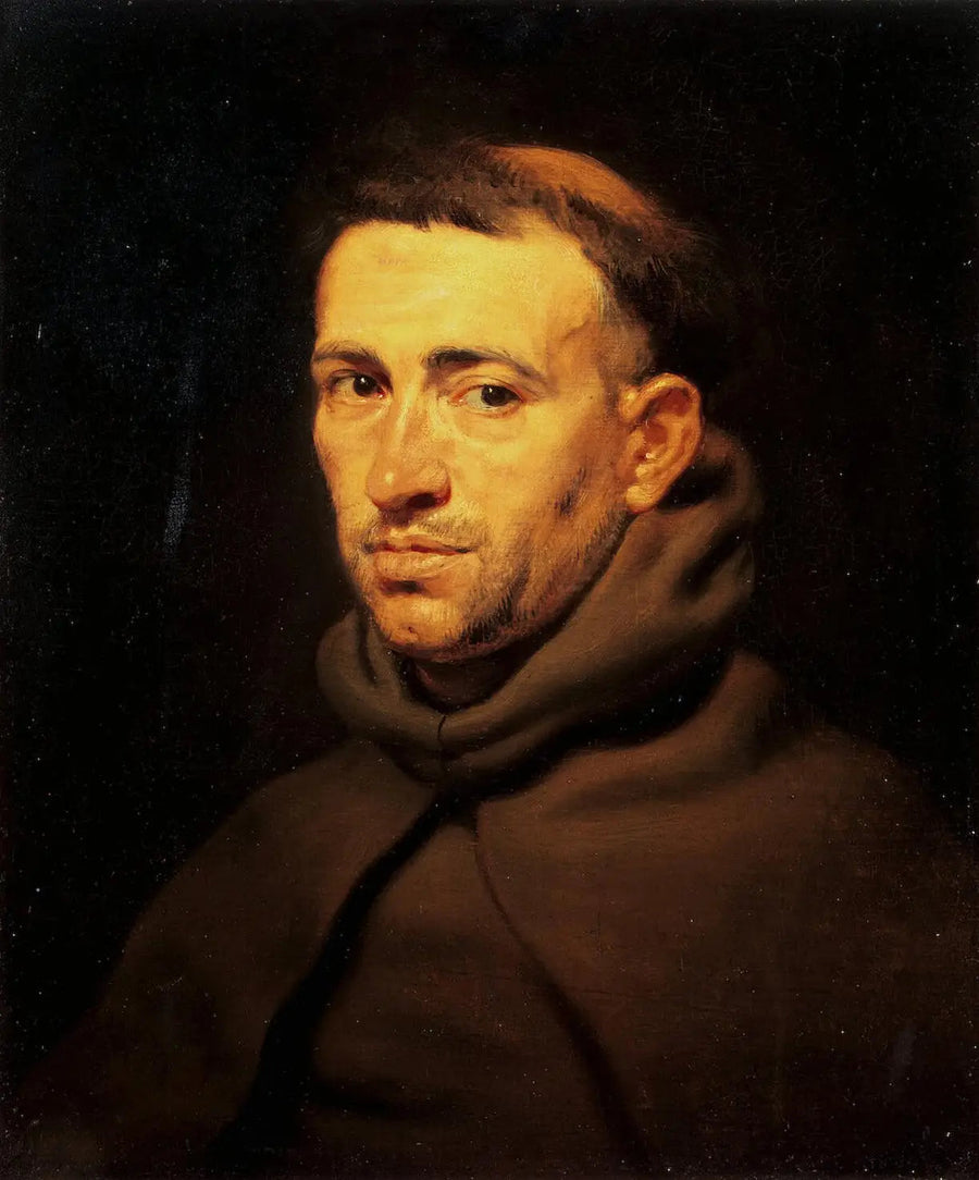 Tête d'un moine franciscain - Peter Paul Rubens