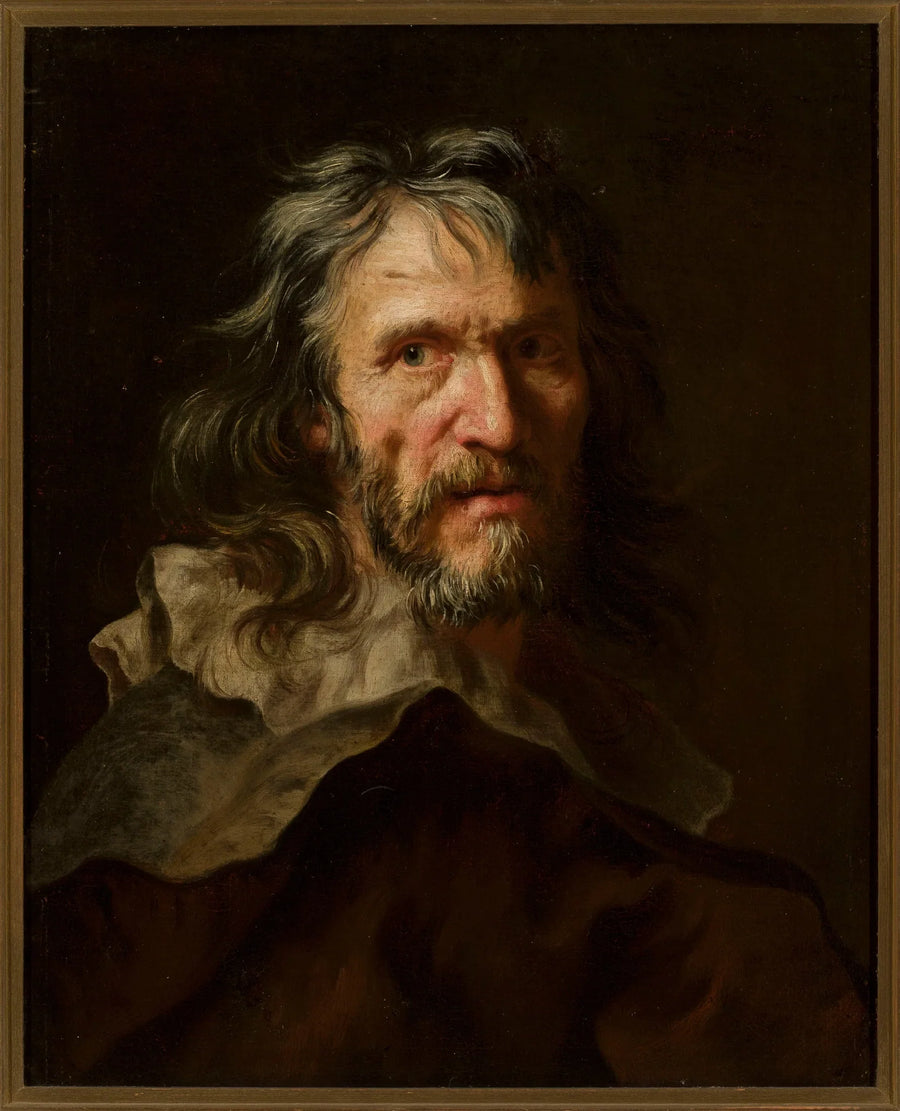 En ældres hoved. - Jean-Baptiste Jouvenet