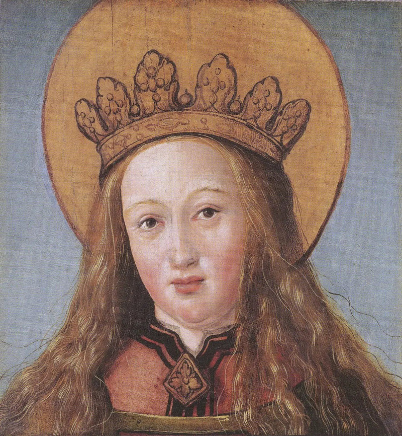 En helligheds hoved - Hans Holbein den Yngre