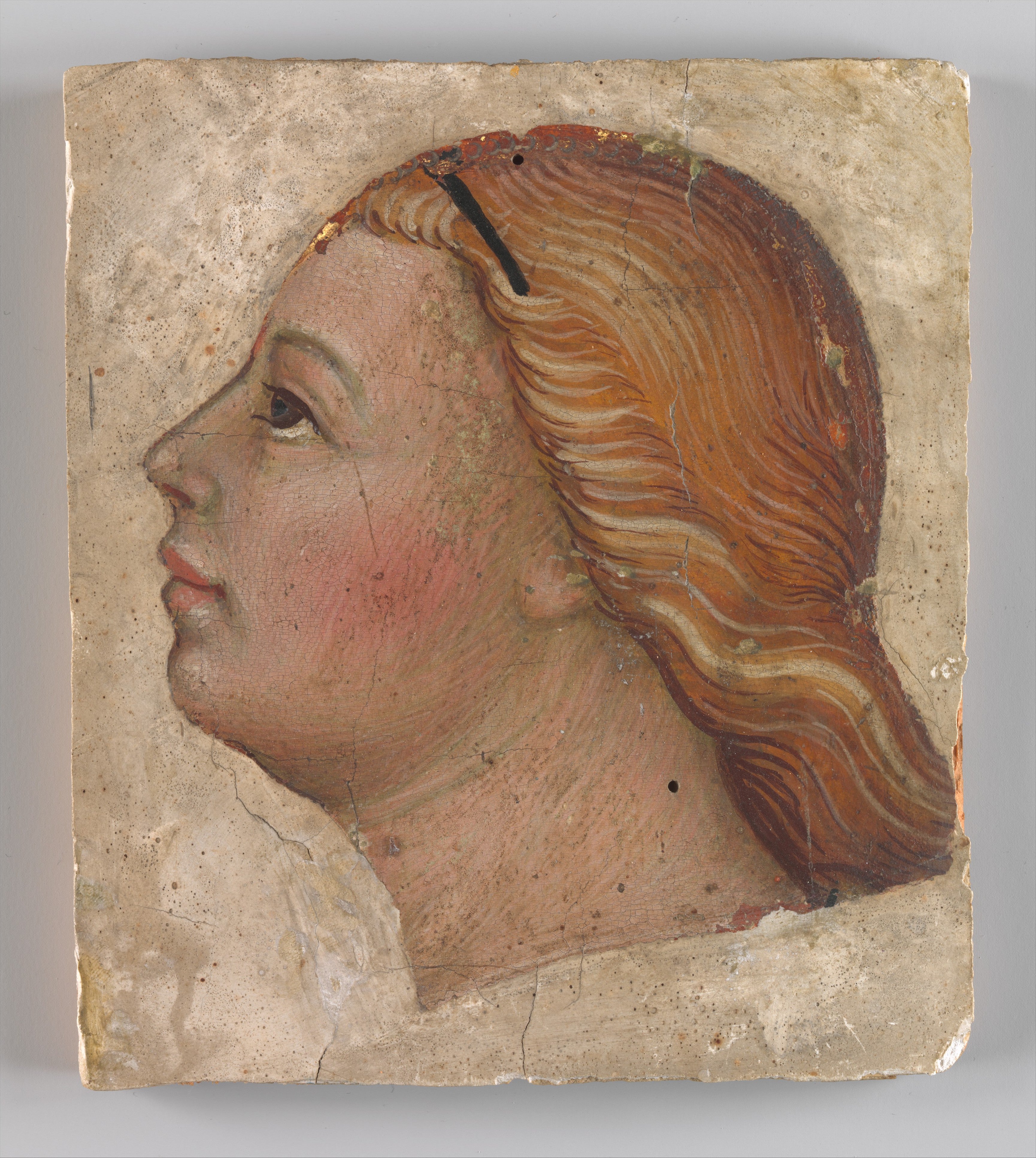 Tête d’ange de profil gauche - Taddeo di Bartolo - Alpha Reproduction