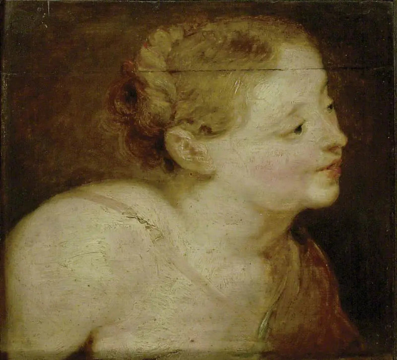 Jægerindehoved (Diane ?) - Peter Paul Rubens
