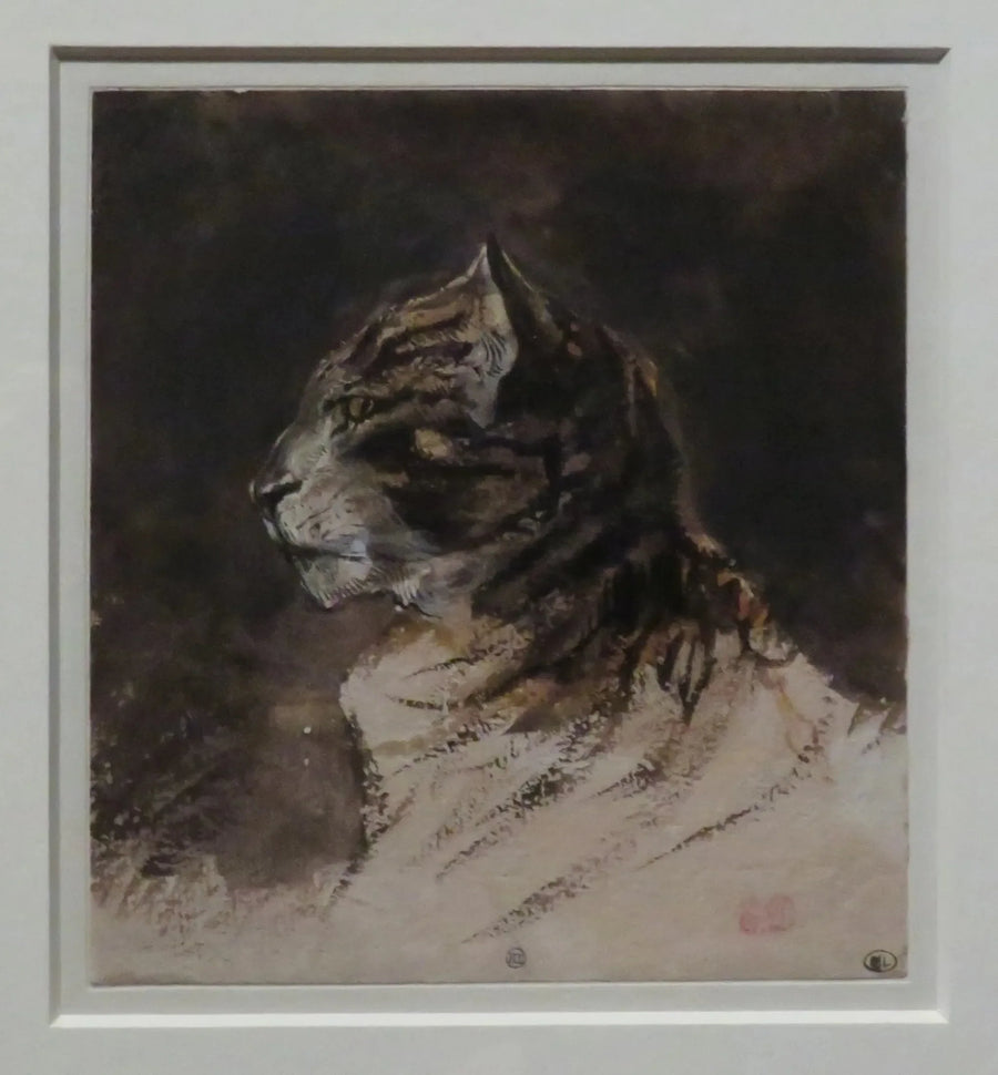 Kattehoved - Eugène Delacroix