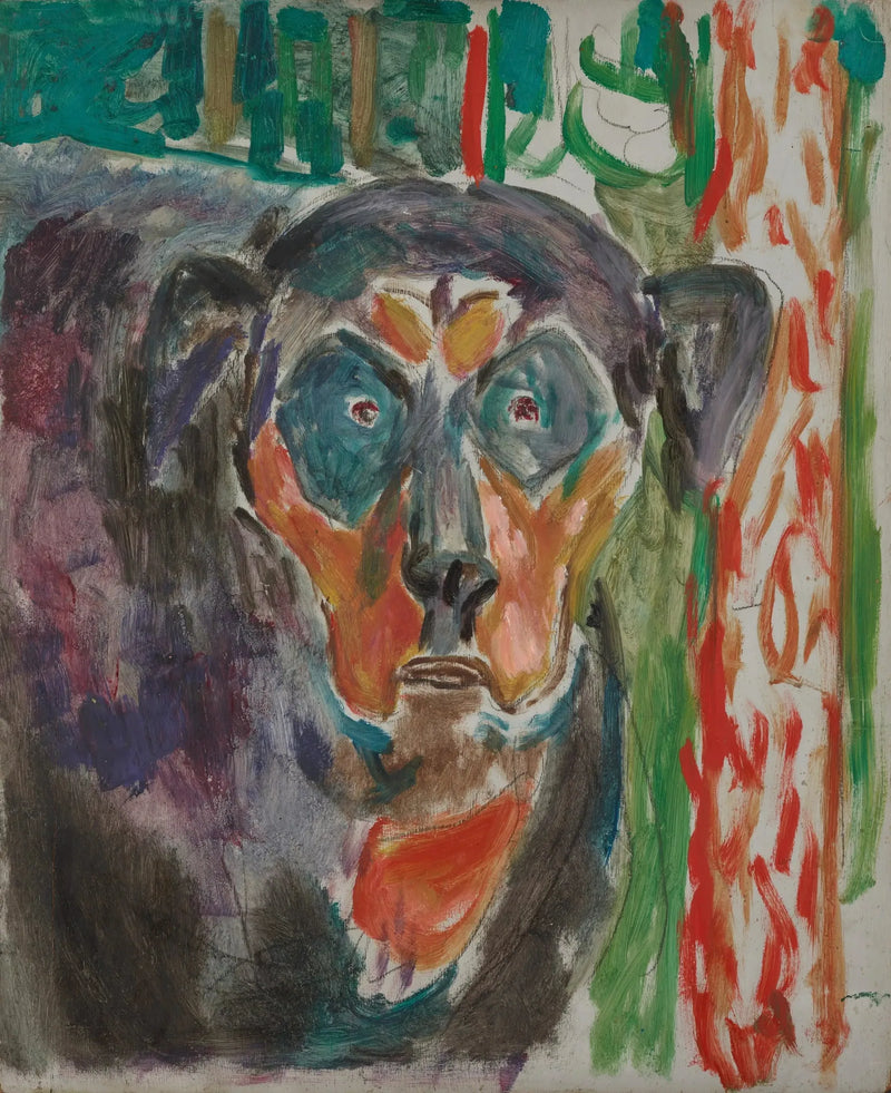 Hundehoved - Edvard Munch