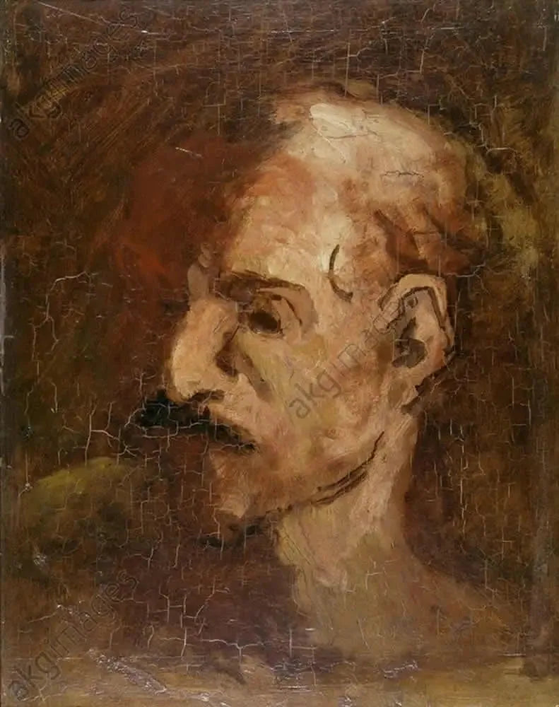 Don Quichotte Hoved - Honoré Daumier