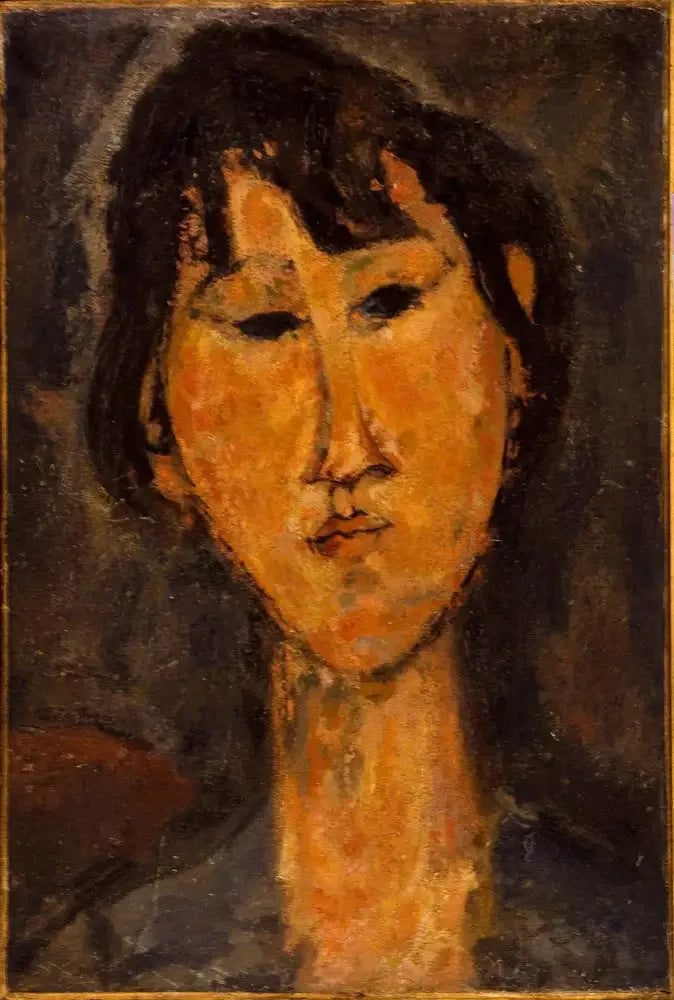 Kvindehoved - Amedeo Modigliani