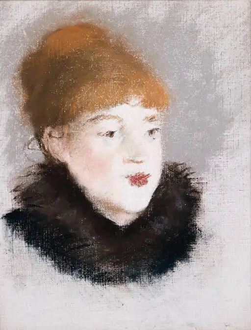 Kvindehoved - Édouard Manet