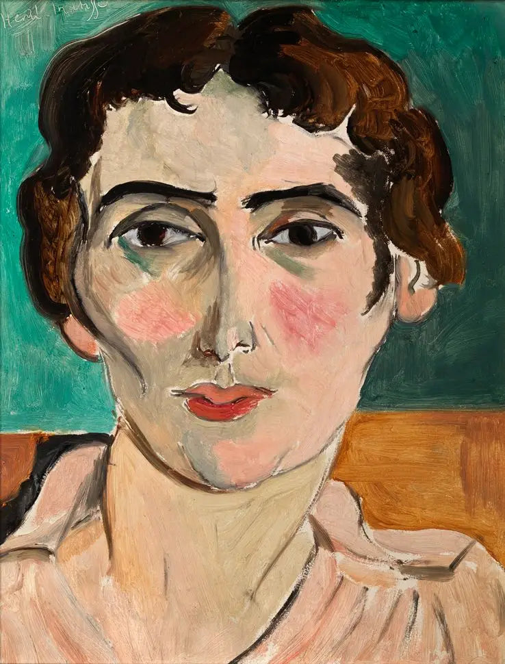 Kvindeansigt - Henri Matisse