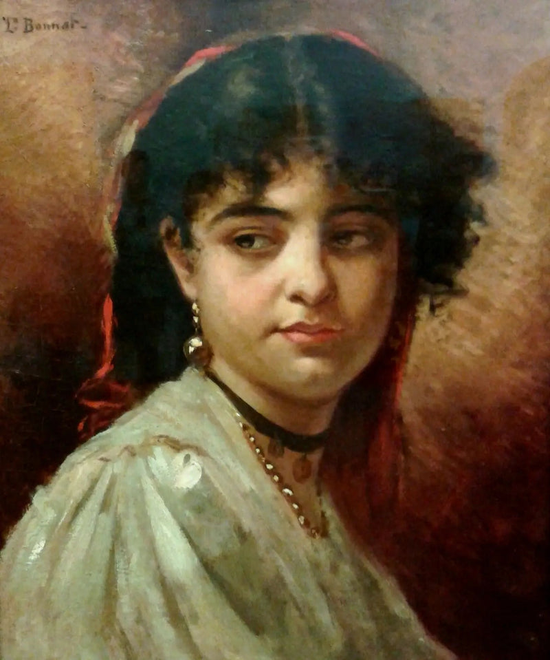 Kvindehoved - Léon Bonnat