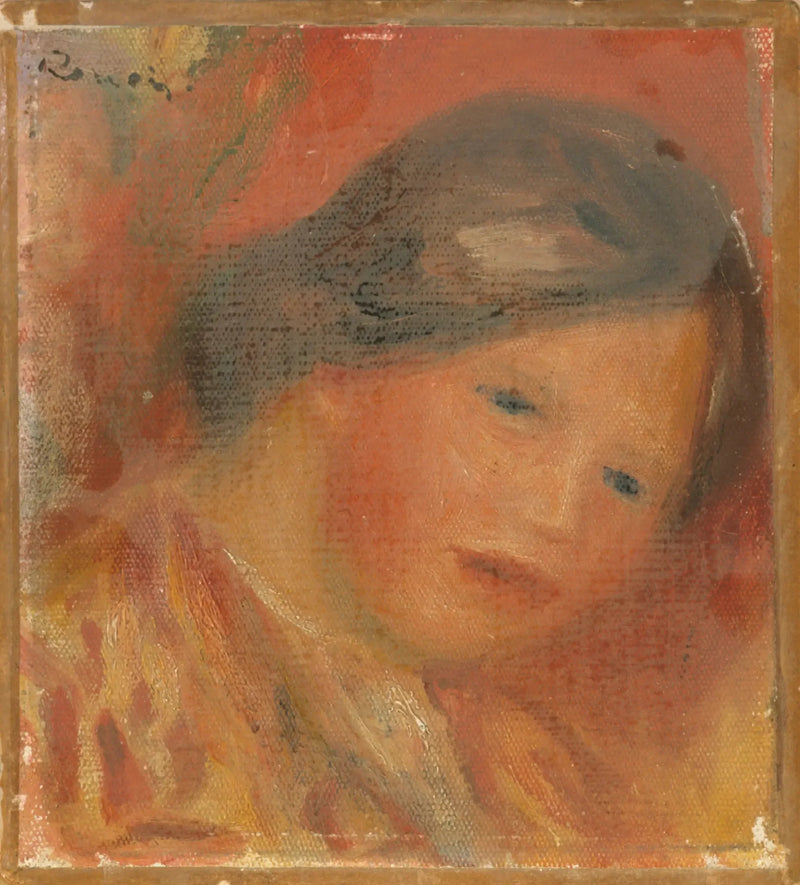 Kvindehoved - Pierre-Auguste Renoir