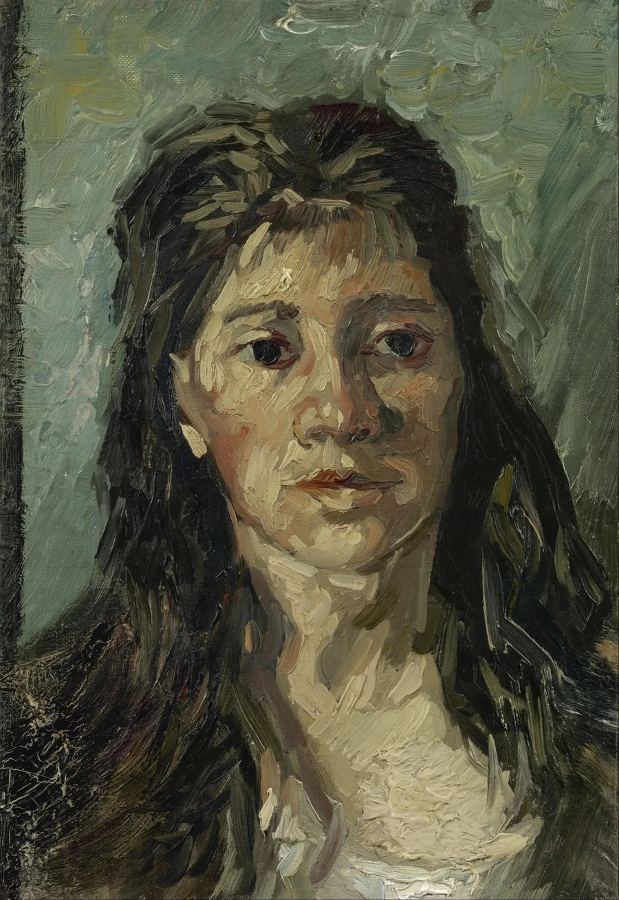 Kvindeansigt - Vincent van Gogh