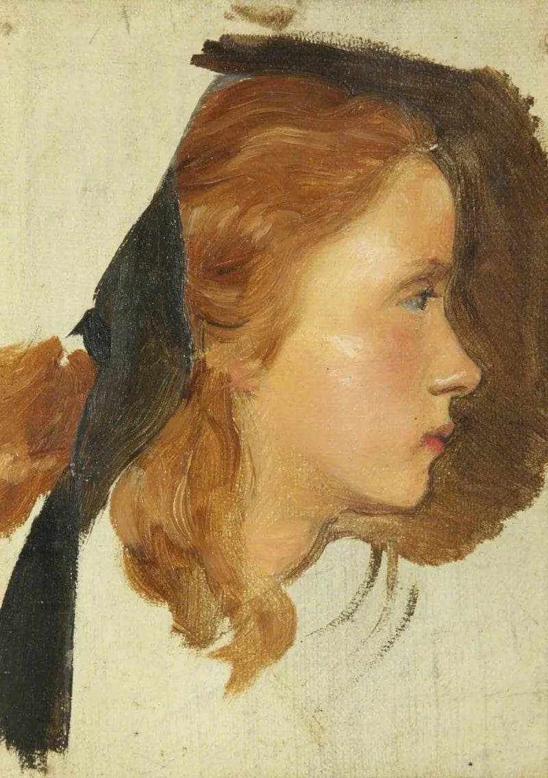 Pigehoved - John Everett Millais