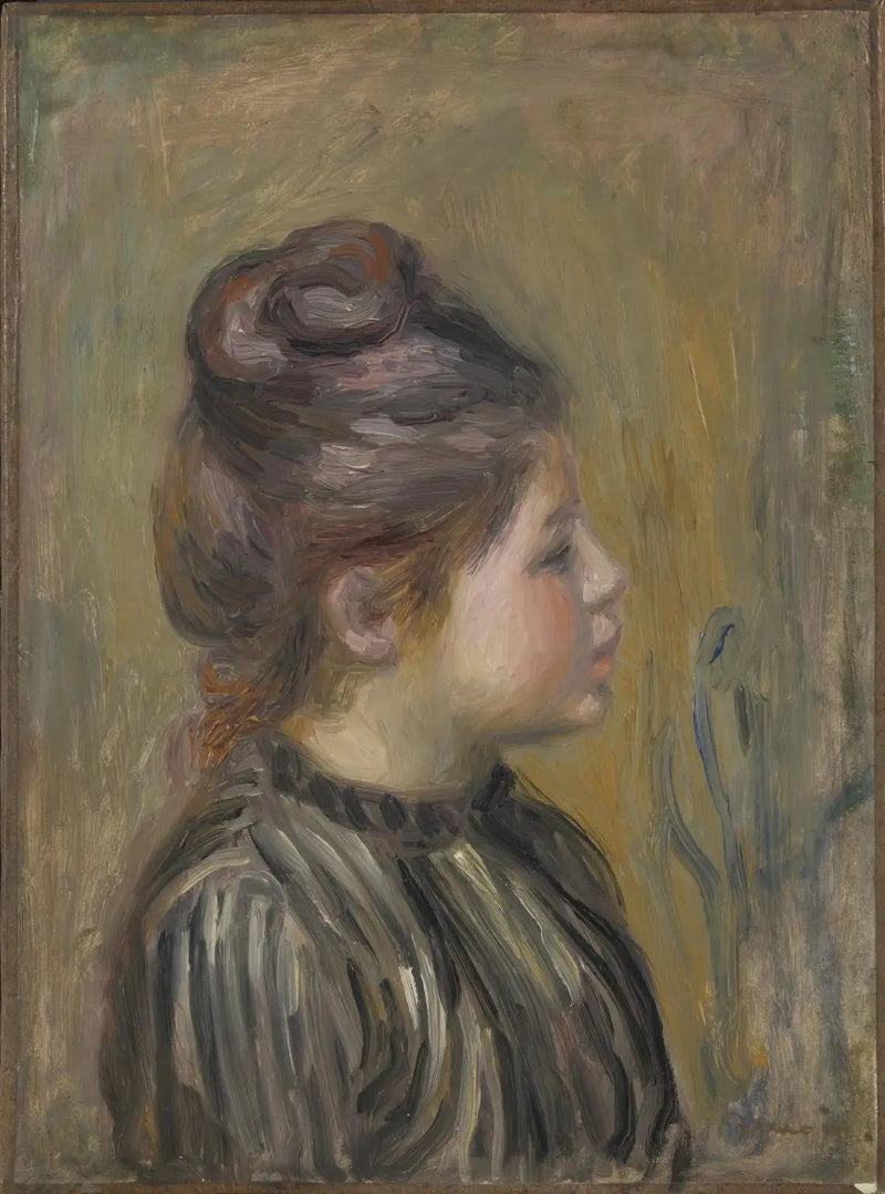 Pigehoved - Pierre-Auguste Renoir