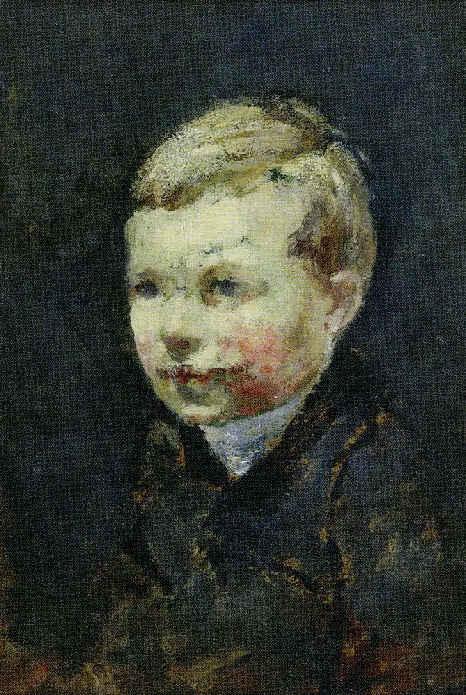 Drengens hoved - Edvard Munch