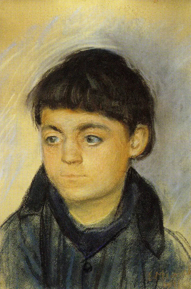 Drengens hoved - Edvard Munch