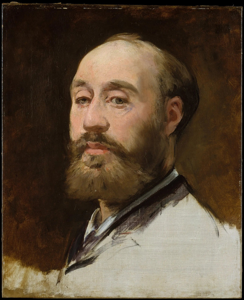 Jean-Baptiste Faure's Hoved (1830–1914) - Édouard Manet