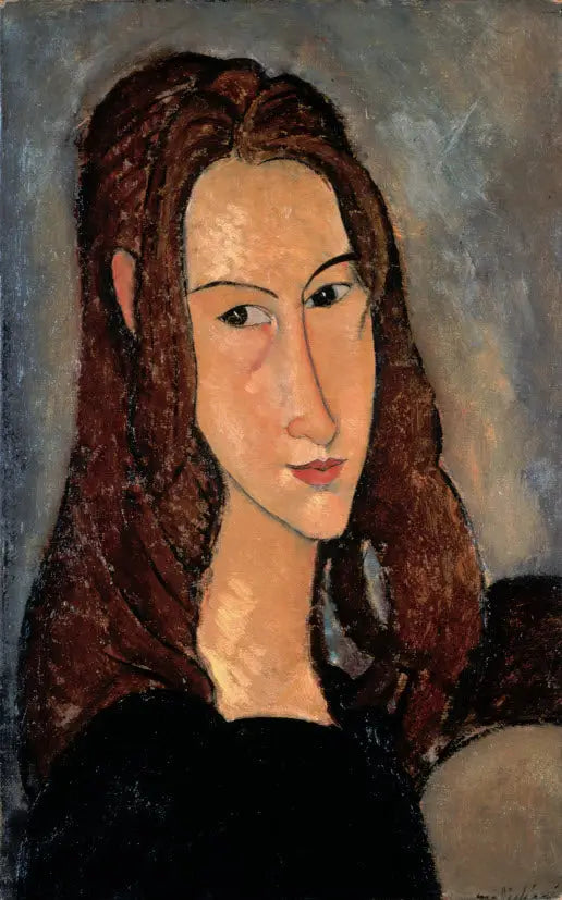 Jeanne Hébuterne's Head to the Right - Amedeo Modigliani