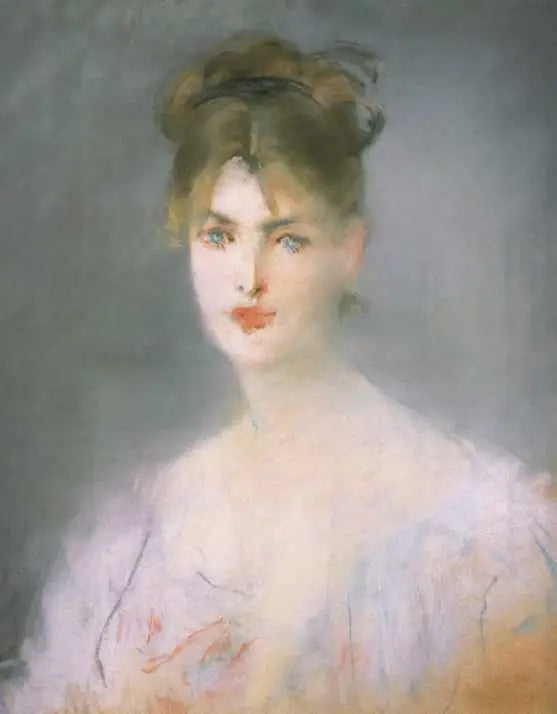 Ung Kvindes Hoved (Ellen Andrée) - Édouard Manet