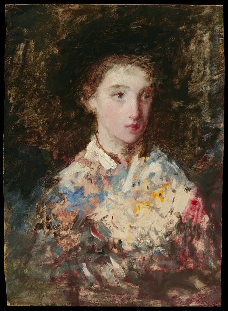 Ung pigehoved - Mary Cassatt
