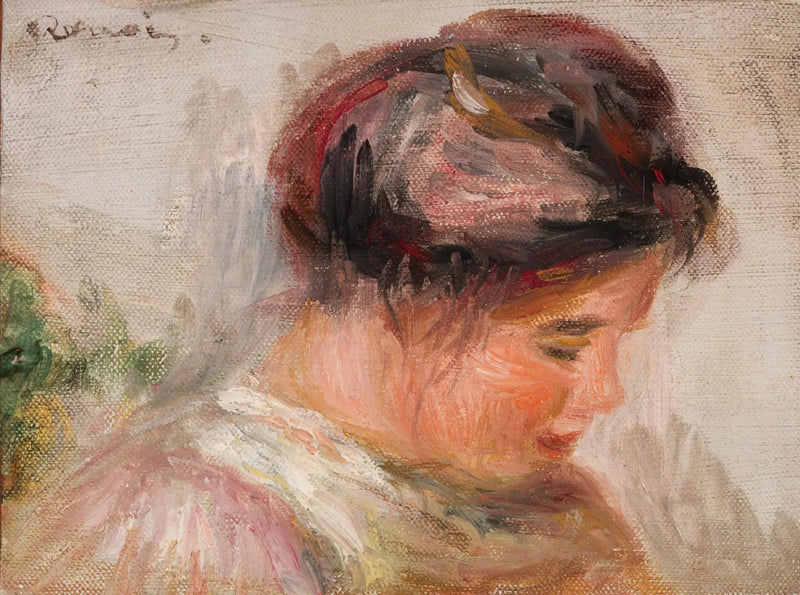 Ung Pigehoved - Pierre-Auguste Renoir