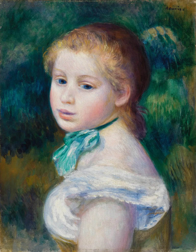 Ung Pigehoved - Pierre-Auguste Renoir