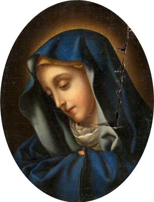 Jomfru Marias Hoved - Carlo Dolci