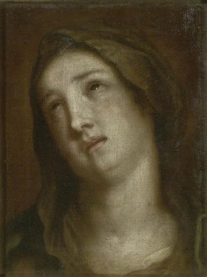 Jomfru Marias sorgfulde hoved - Antoine van Dyck