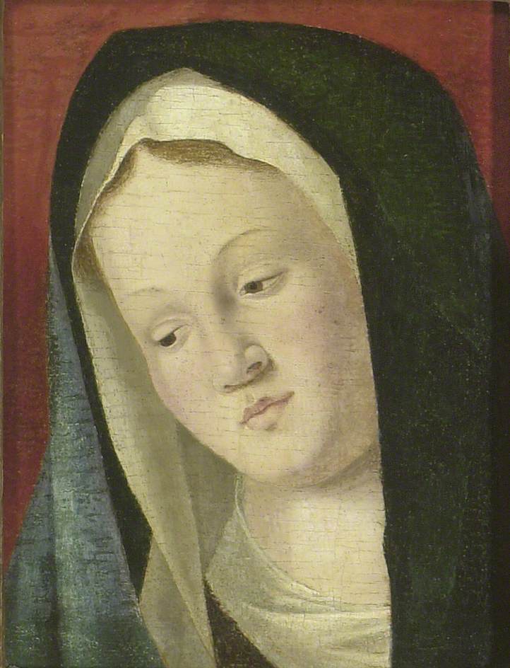 Jomfru Marias Hoved (fragment) - Marco Basaiti