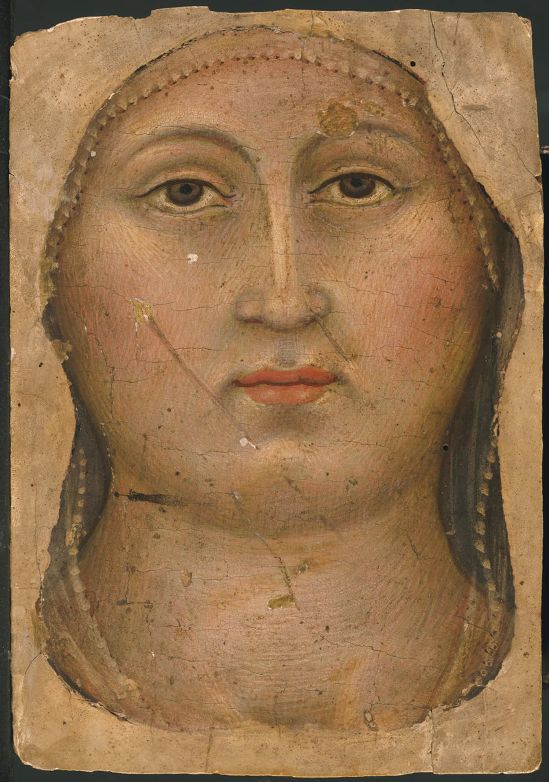 Jomfru Marias Hoved - Taddeo di Bartolo